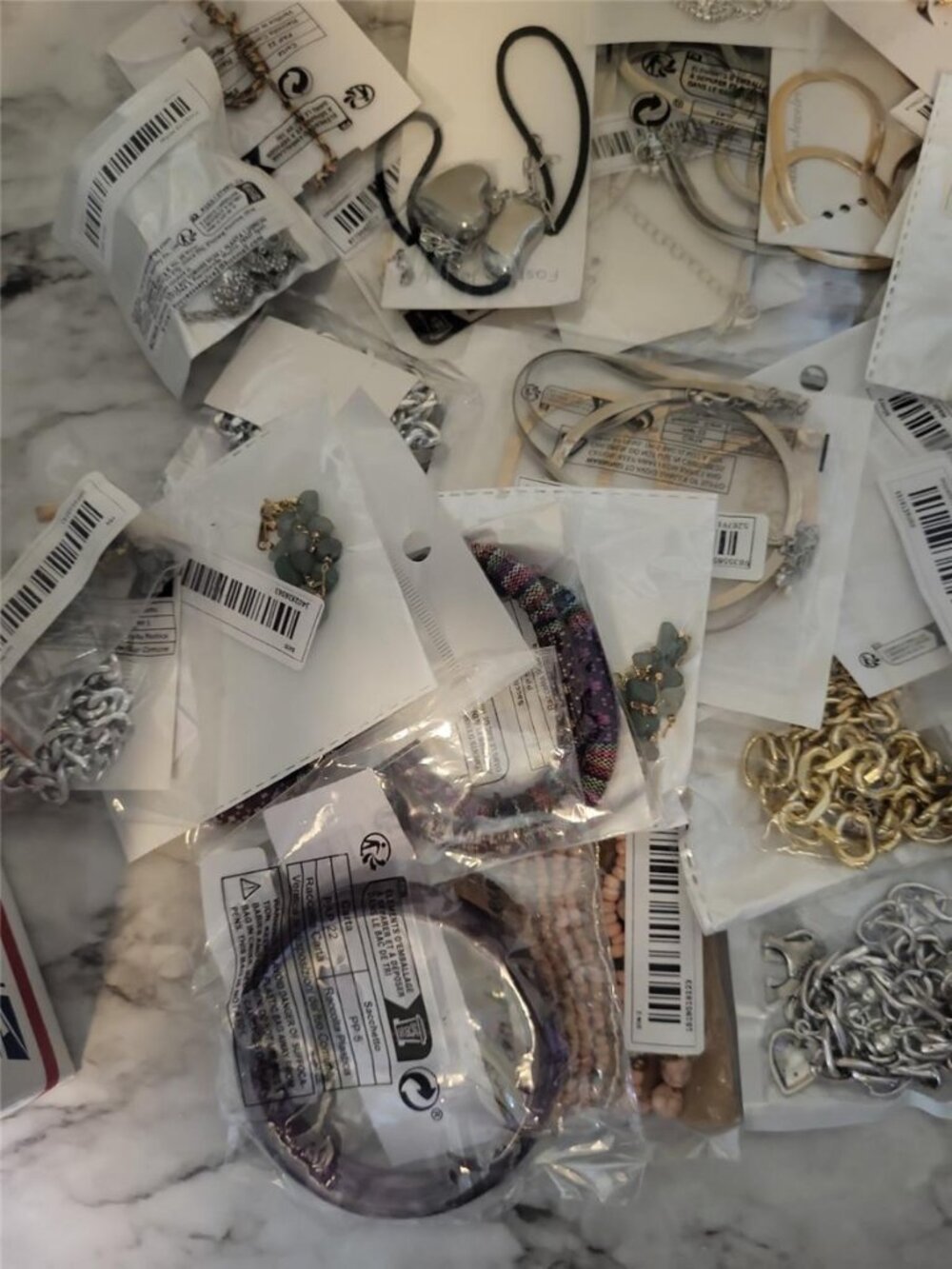 2LB Fashion Jewelry Wholesale Reseller Lot New - Picture 5 of 11